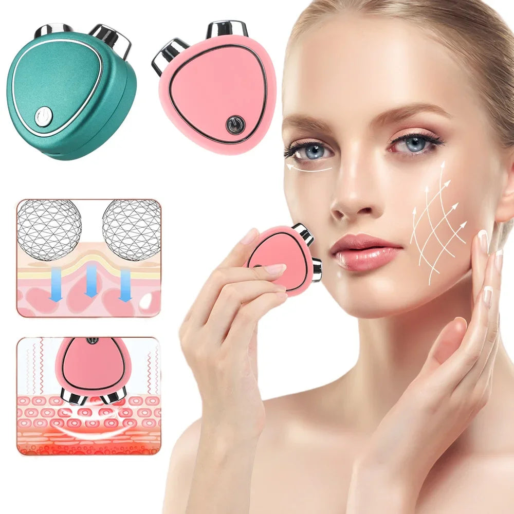 Portable EMS Facial Massager